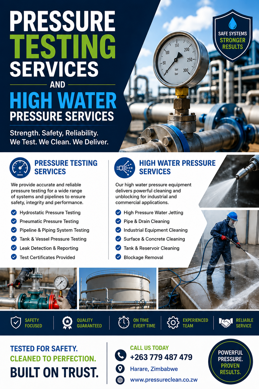 Hydrostatic Pressure Contracting