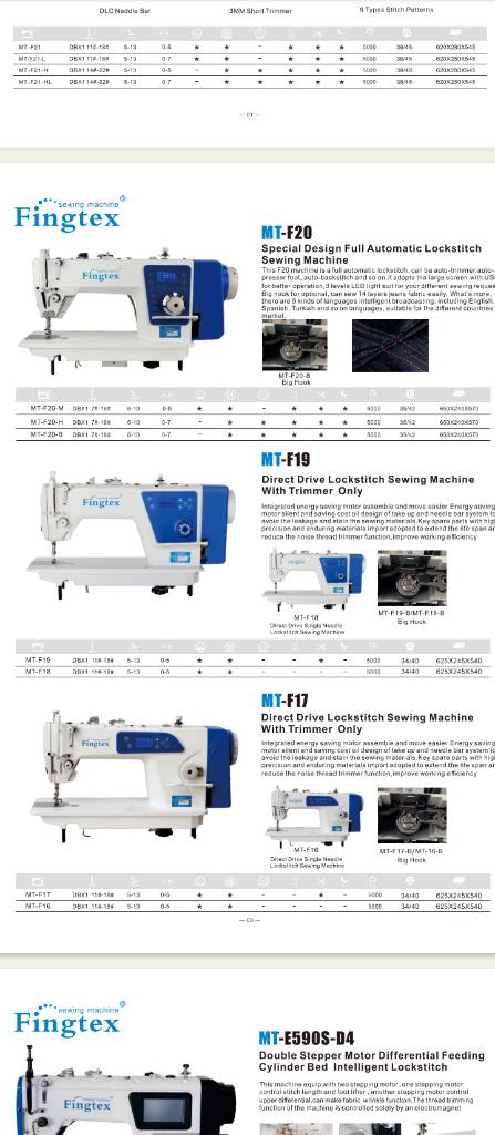 Heavy duty sewing machine