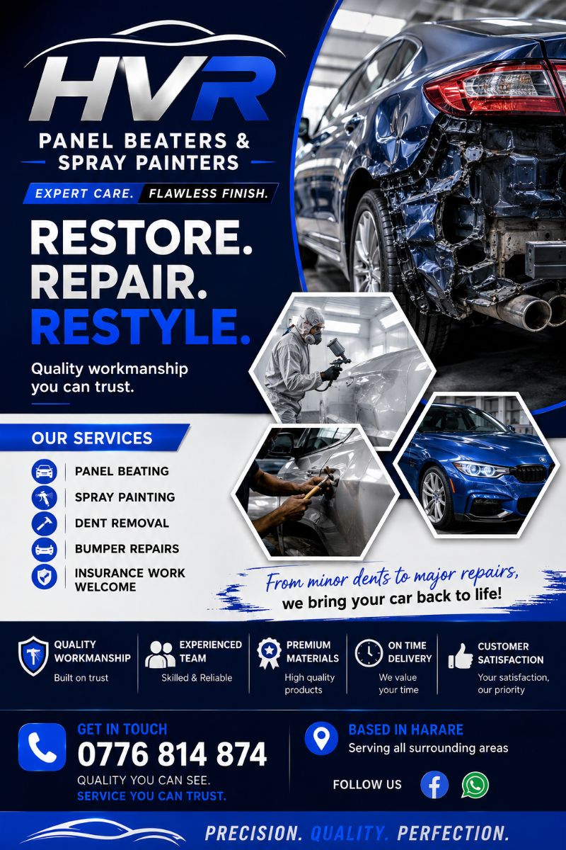 Panel Beating and Spray Painting