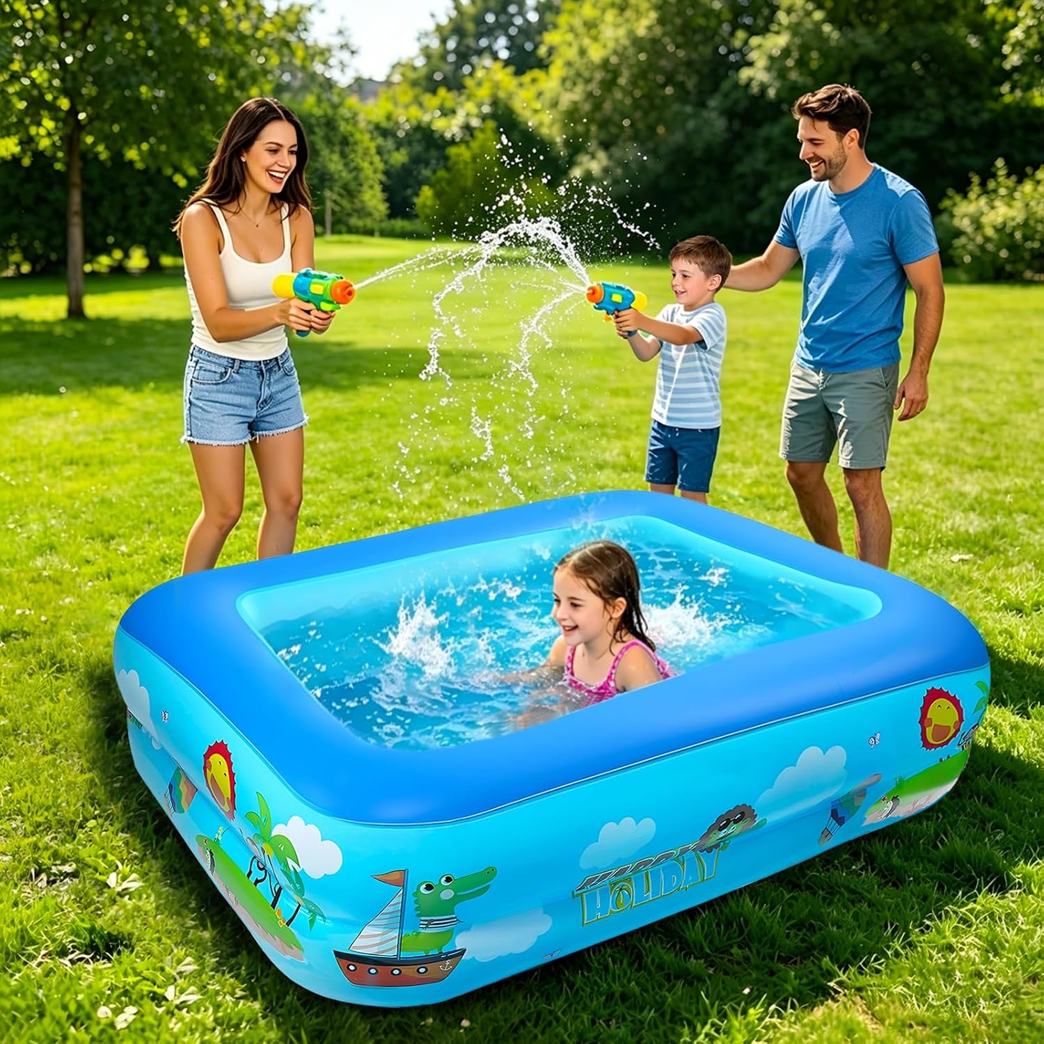 *Summer Baby Inflatable Pool - 2.1M x 2.1M x 56CM* 🏊♀️🌞 Make summer special! for sale in Harare CBD, Harare, Zimbabwe
