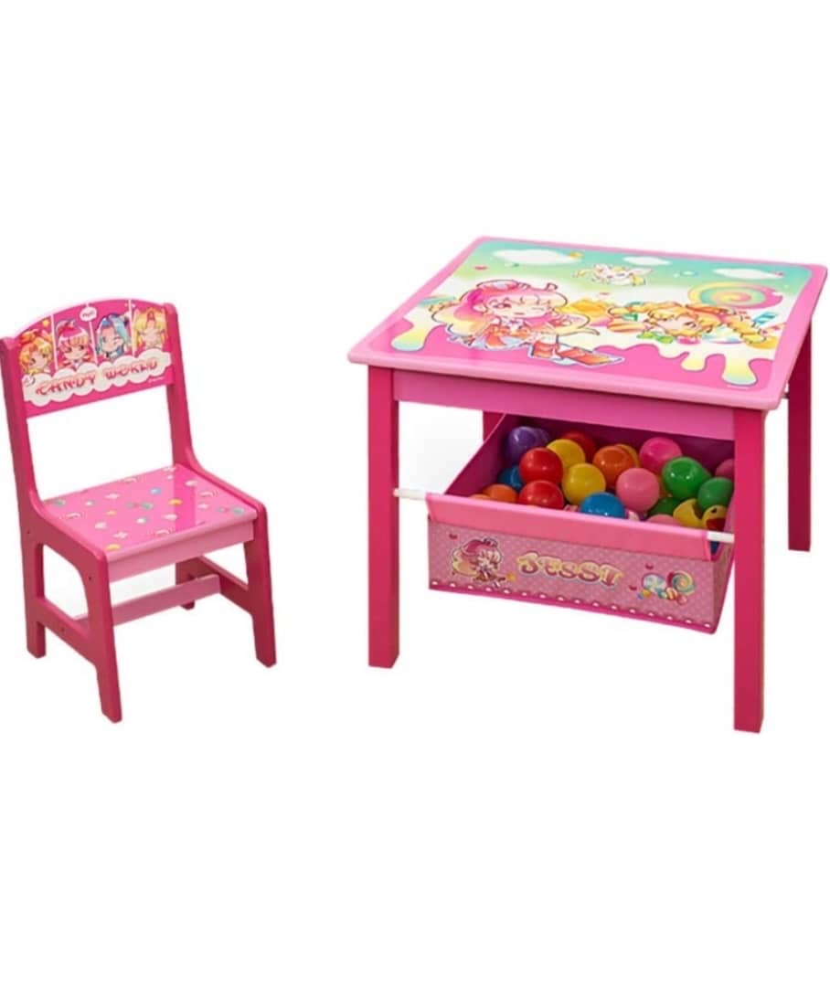 *Kids Table & Chair Set with Storage - Model B2DZY004* 💕📚 for sale in Harare CBD, Harare, Zimbabwe
